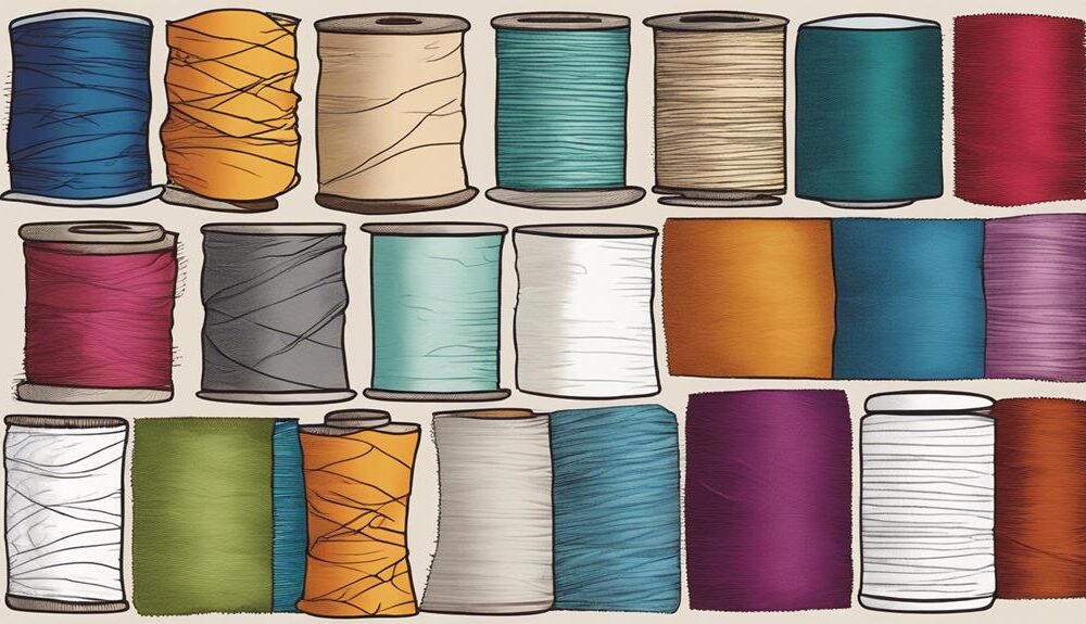 common textile art materials