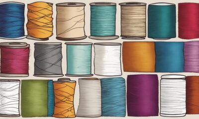 common textile art materials