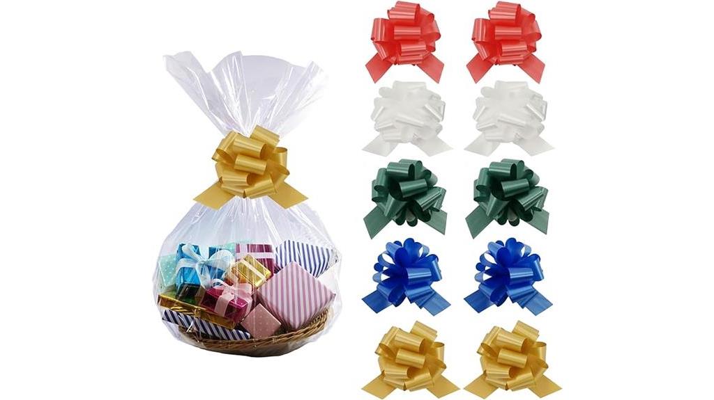 cello bags with bows