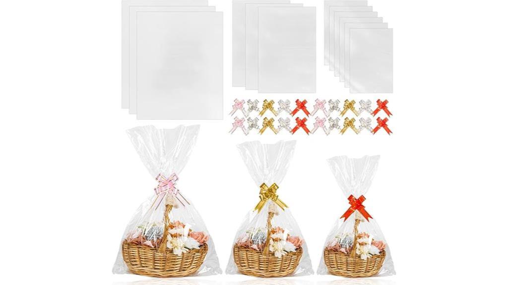 cellophane bags gift wrap