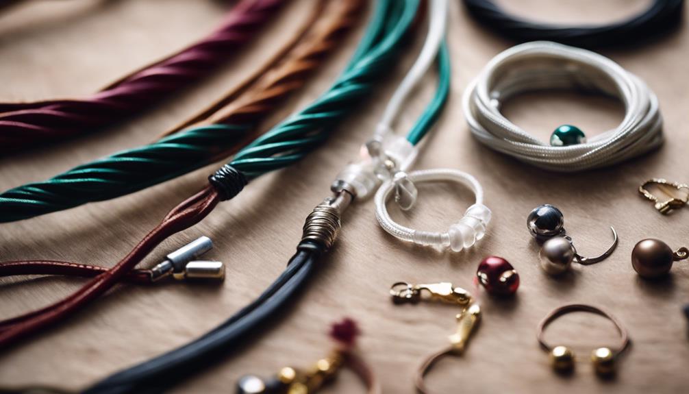 choosing jewelry making cord