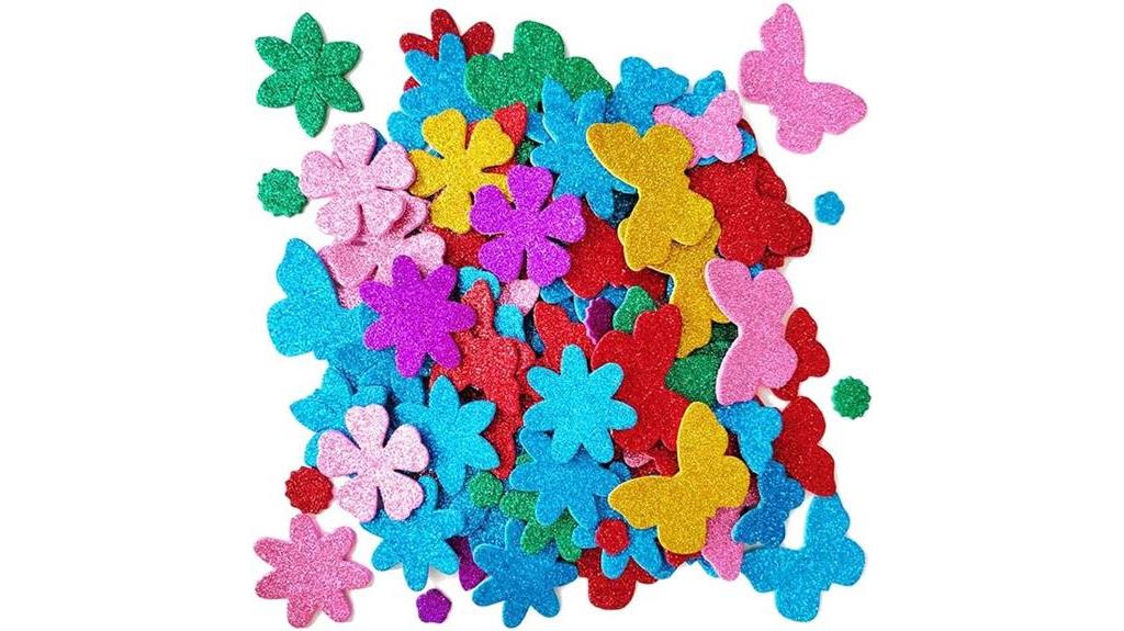 colorful foam stickers set