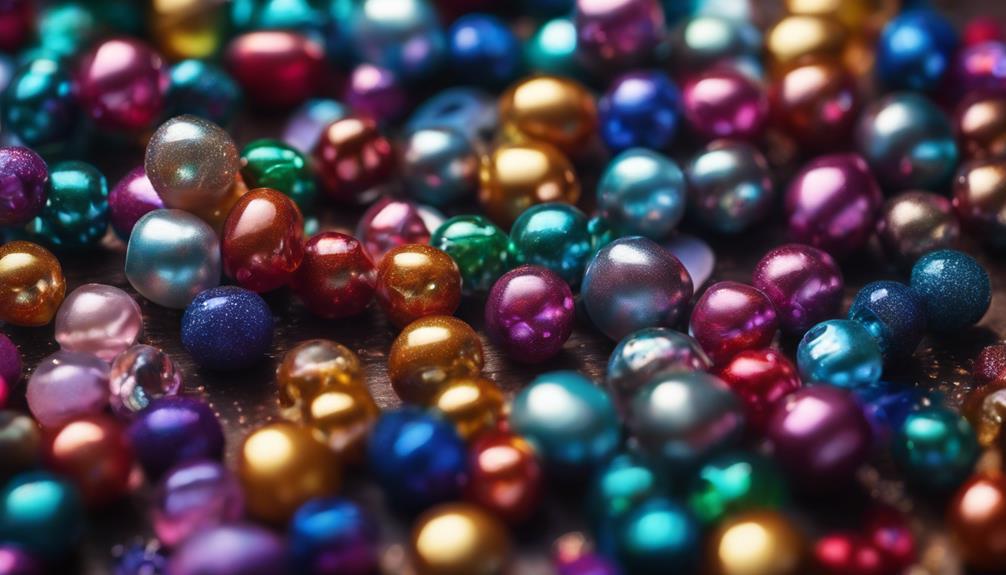 crafting with dazzling beads