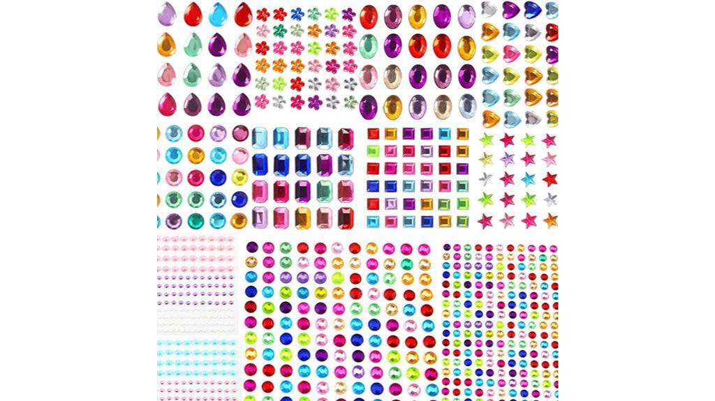 crafting with dazzling gems