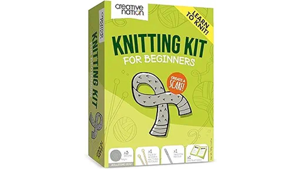 creative knitting kit available