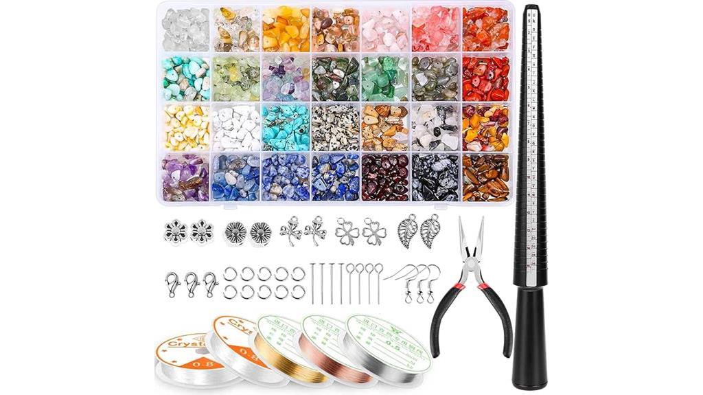 crystal bead jewelry kit