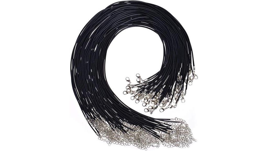 durable necklace cord material