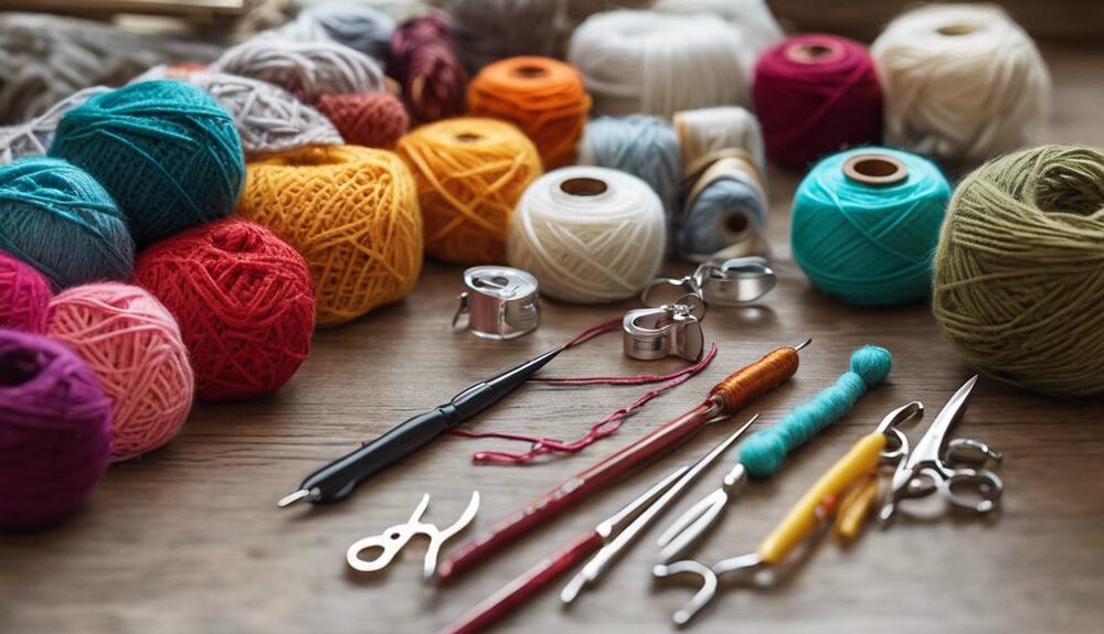 essential crochet kit accessories