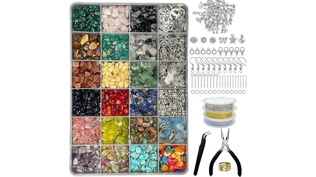 extensive jewelry making kit