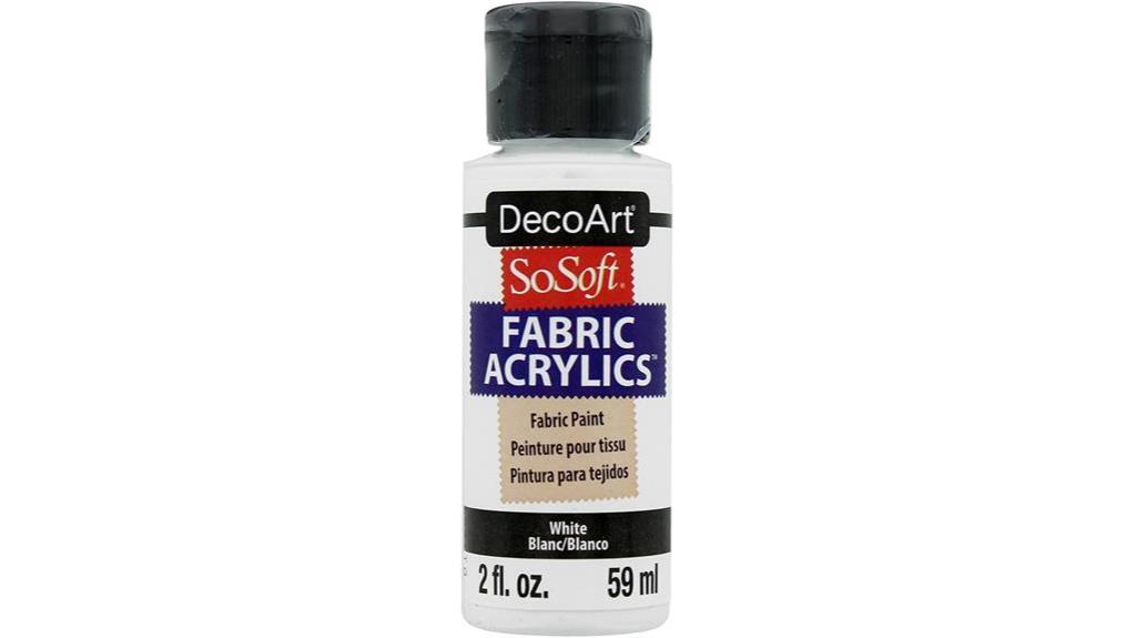 fabric acrylic paint tube