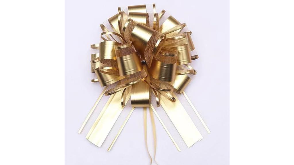 gold pull bow set