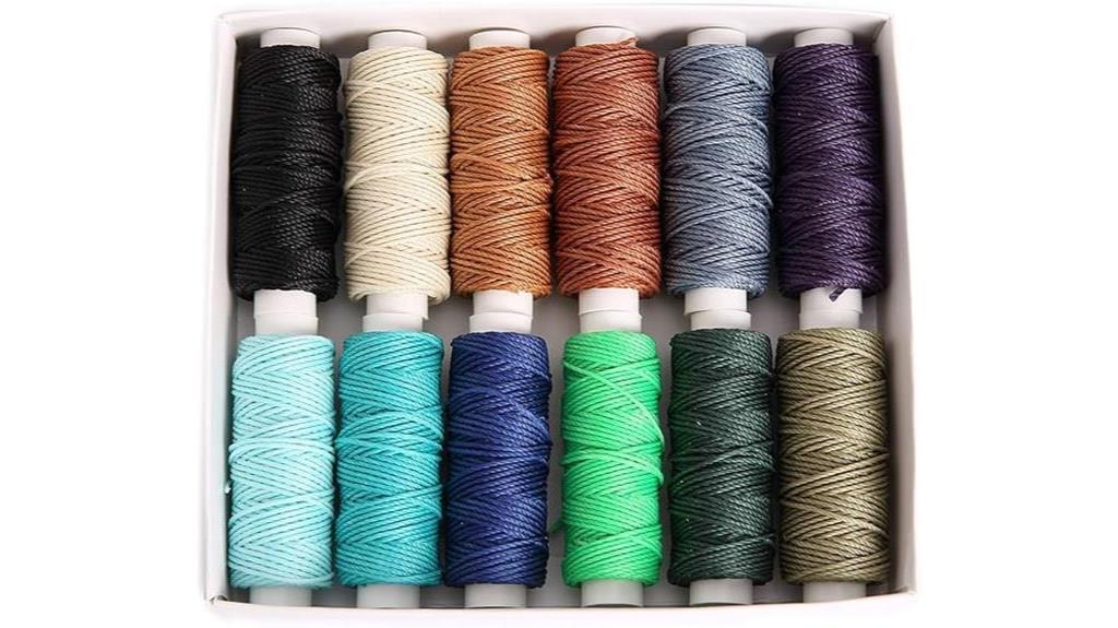 high quality waxed sewing thread