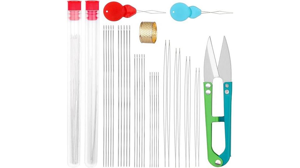 jewelry making beading needles