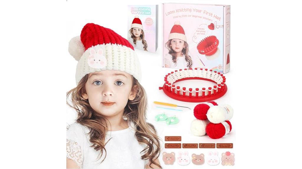 kids knitting loom kit