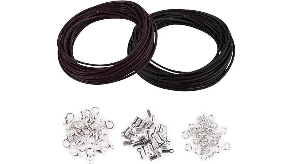 leather necklace cord kit