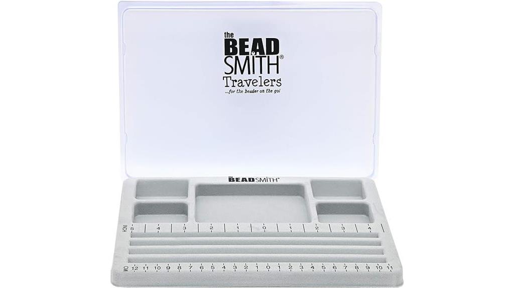 mini grey flocked board