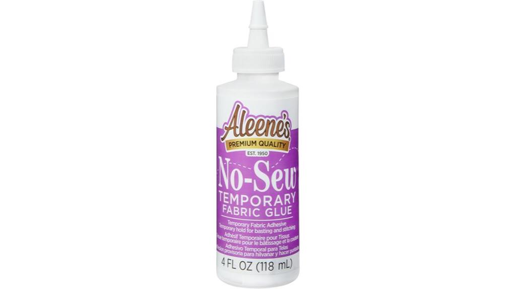no sew fabric glue 4oz