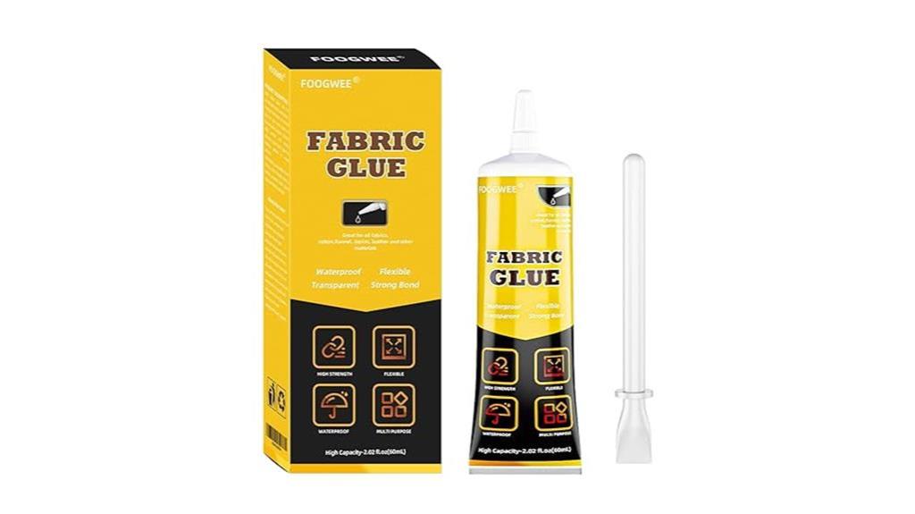 permanent fabric glue available