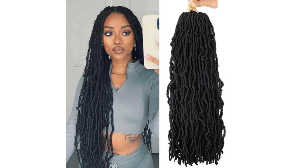 soft crochet hair locs