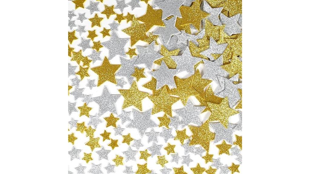 sparkling foam stickers set