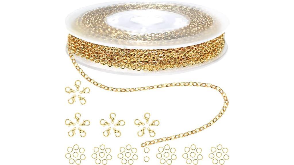 stylish gold chain necklace