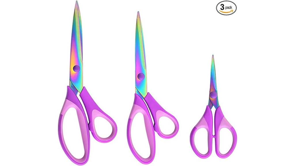 titanium bladed craft scissor set