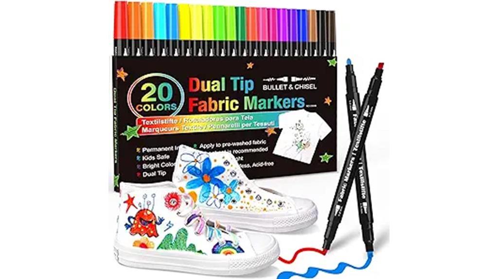 versatile fabric markers set