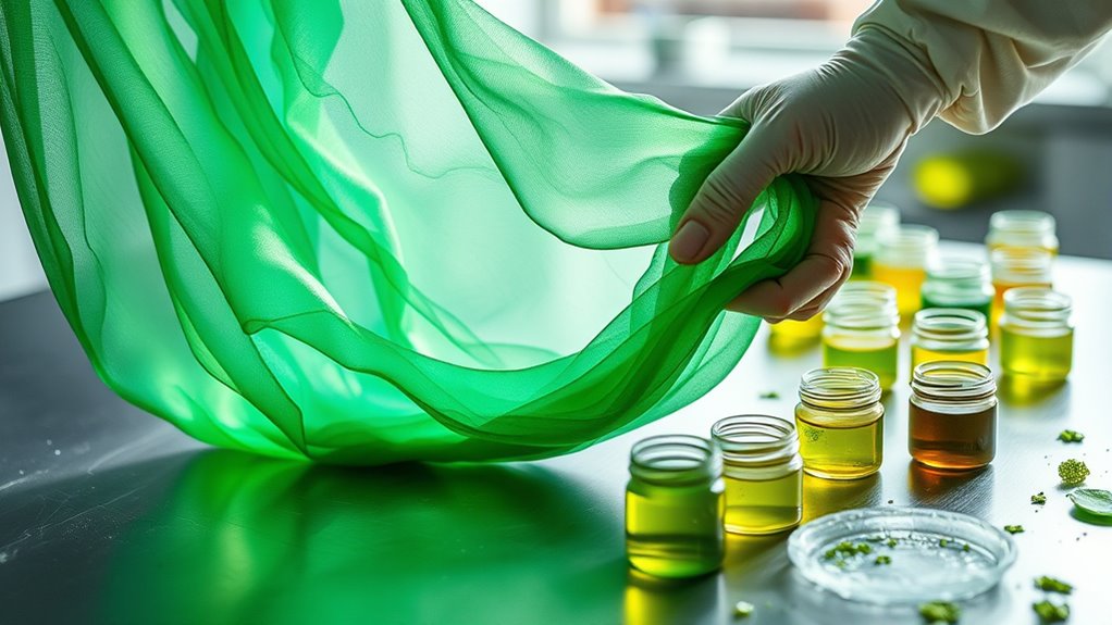 algae based eco friendly dyeing