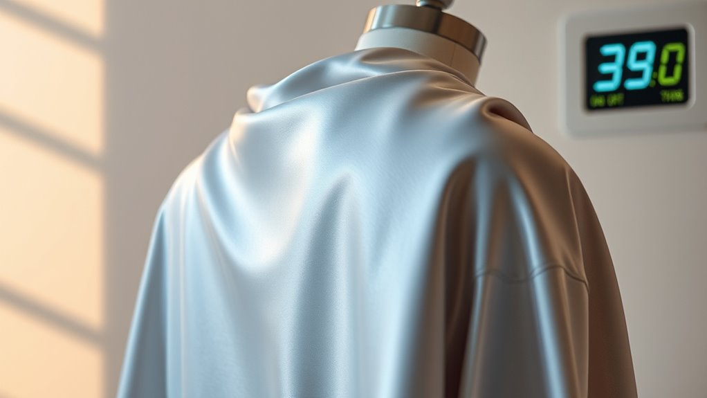 clothing regulates temperature naturally