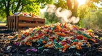 composting clothes for soil