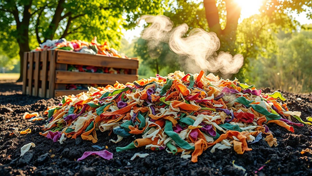 composting clothes for soil