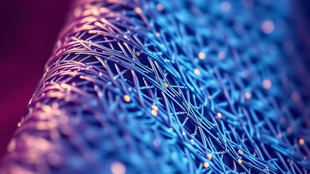 conductive yarns enable seamless wearable electronics