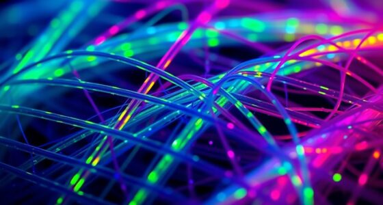 glowing threads for security