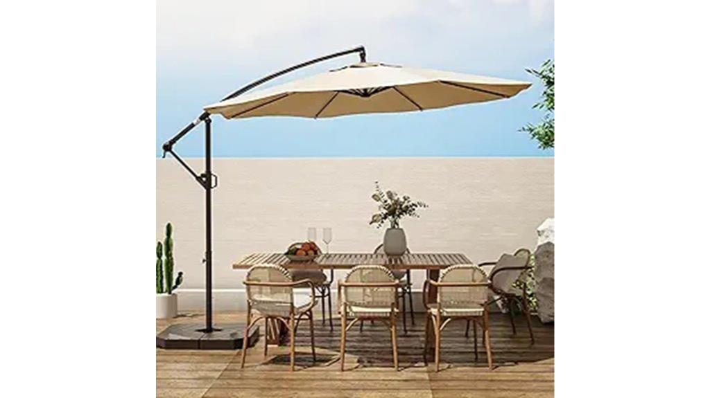 10ft waterproof patio umbrella