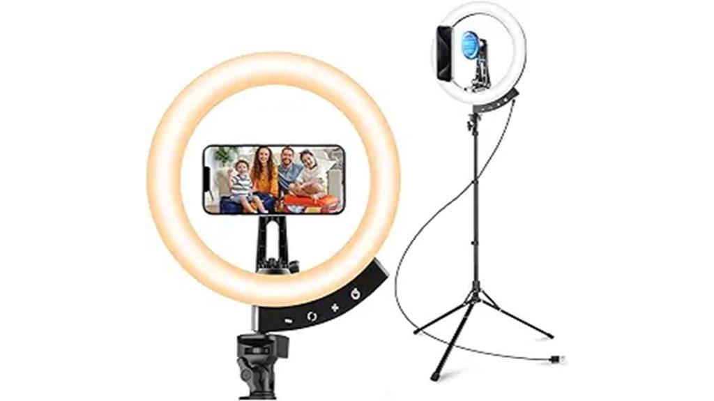 12 inch ring light kit