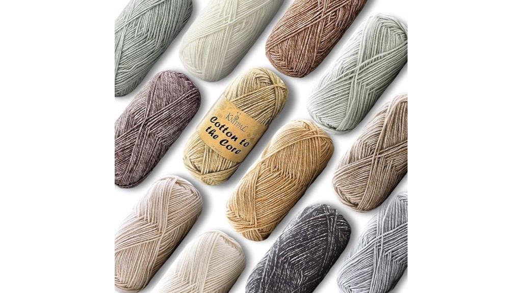 12 pack cotton yarn