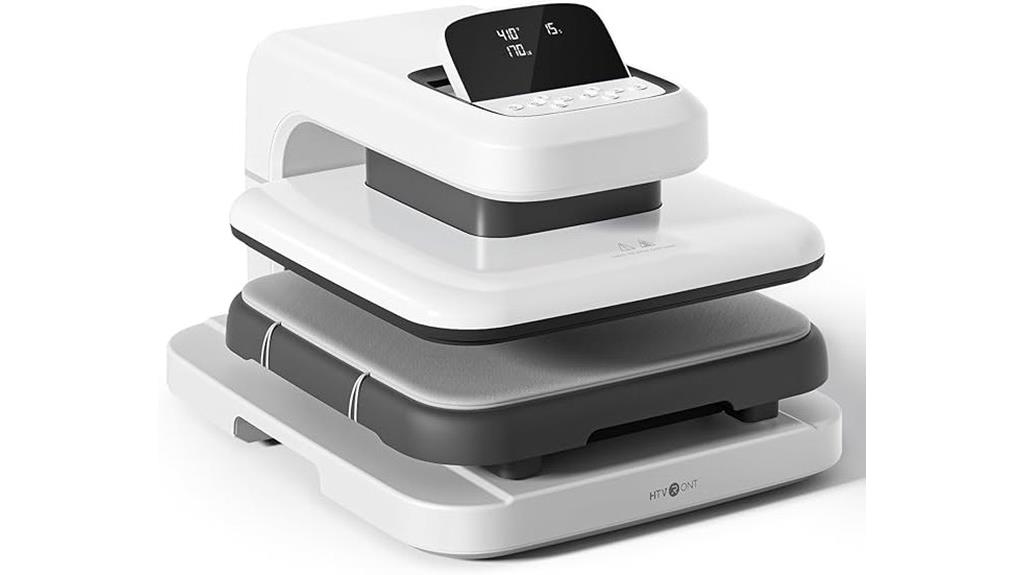 15x15 inch heat press