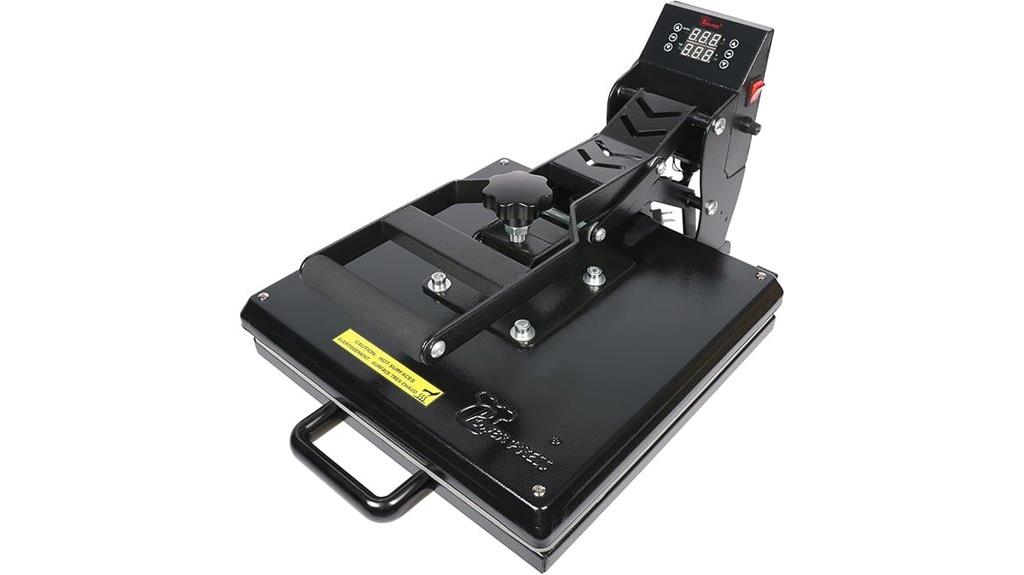 15x15 inch sublimation press