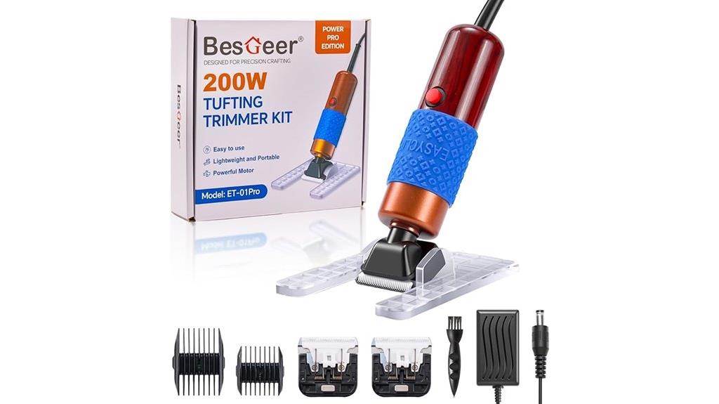 200w carpet trimmer kit