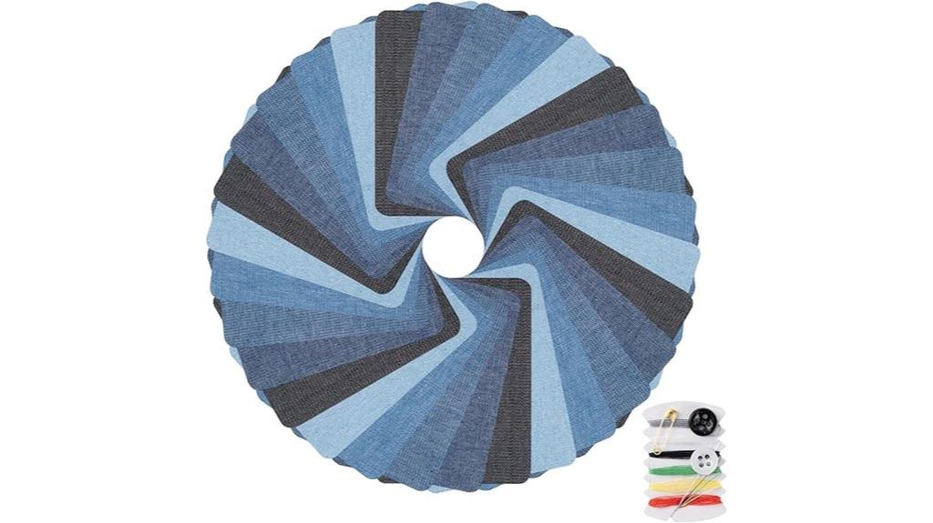 30 piece denim patch kit
