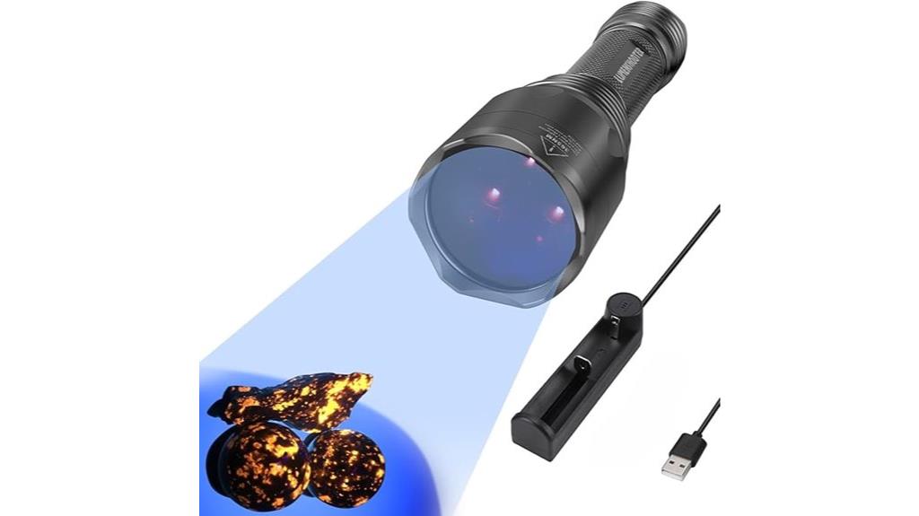 365nm uv led flashlight