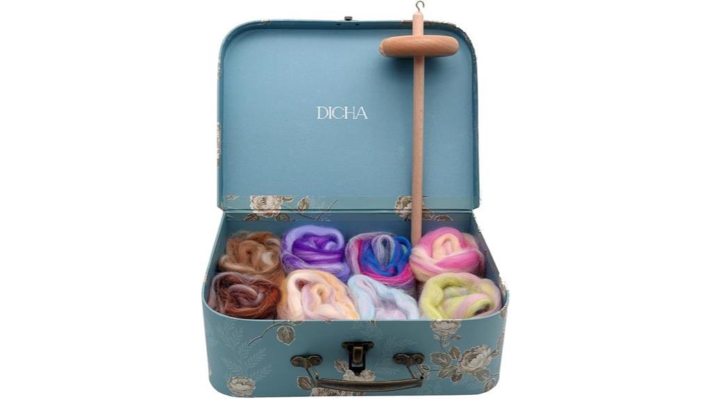 3 inch spindle kit with wool