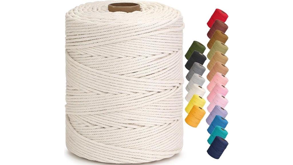 4mm cotton cord 328 yards