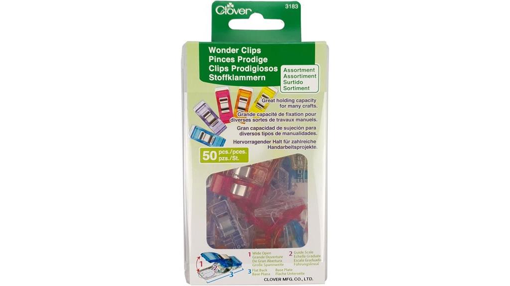 50 piece clover wonder clips