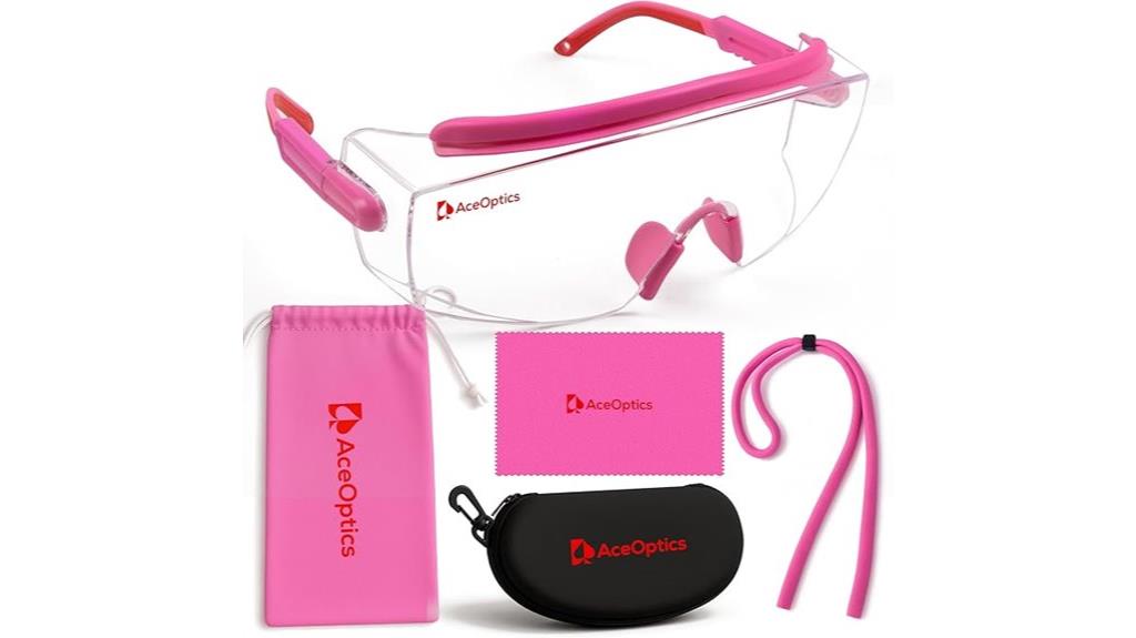 adjustable anti fog safety goggles