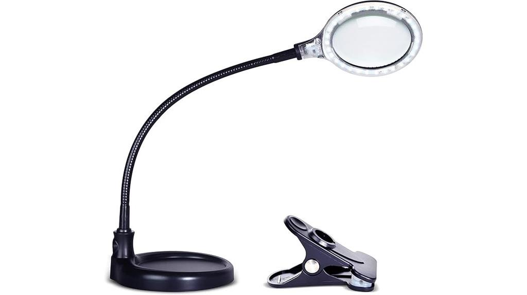 adjustable magnifying desk lamp