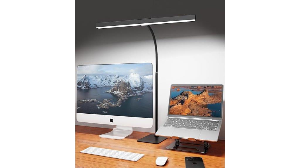 adjustable touch desk lamp