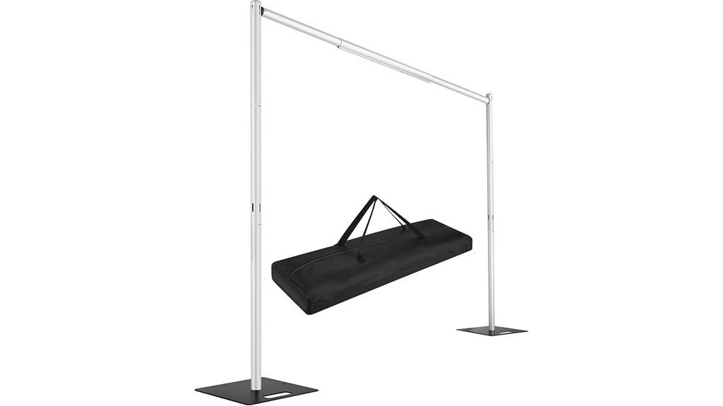 adjustable wedding backdrop stand