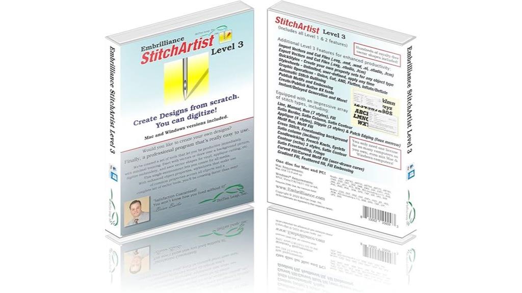 advanced embroidery design software