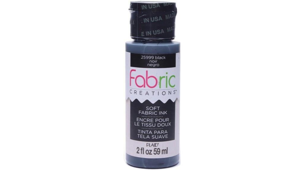 assorted 2 ounce fabric ink